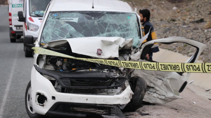 Erzincan'da ölümlü trafik kazası