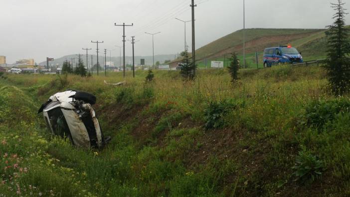 Çorum'da kaza:1 ölü 4 yaralı