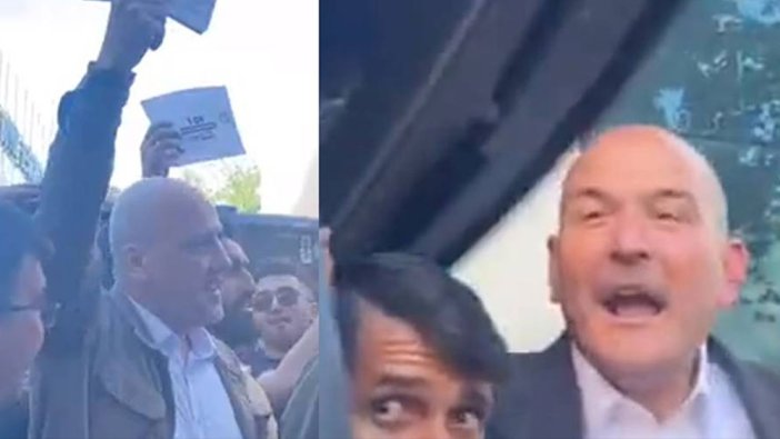TİP Milletvekili Ahmet Şık ile Süleyman Soylu Beşiktaş'ta karşılaştı