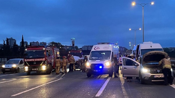 Makas atan sürücü faciaya neden oldu: 1 ölü, 4 yaralı