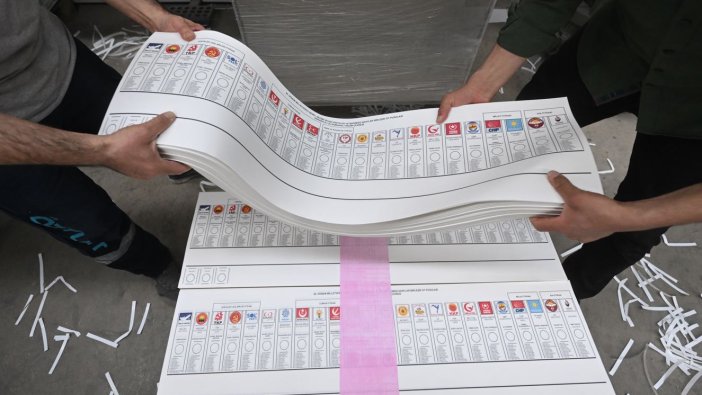 Oy pusulalarının basımı tamamlandı