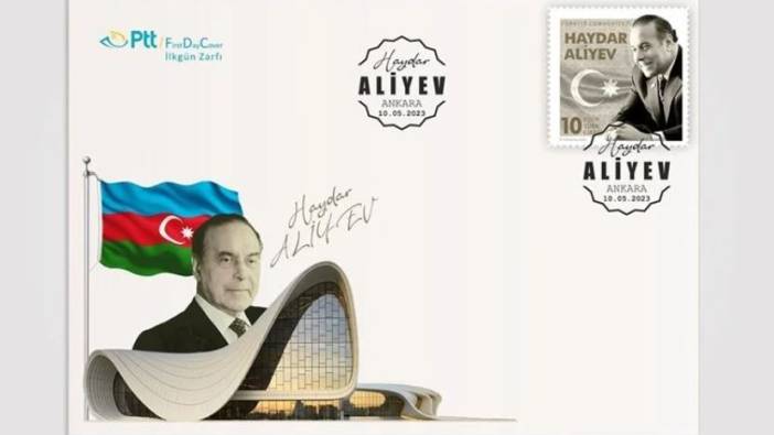 PTT'den "Haydar Aliyev" konulu anma pulu