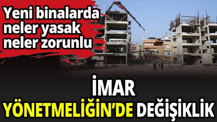 Perde duvar zorunlu, asma kat kısa kolon yasak