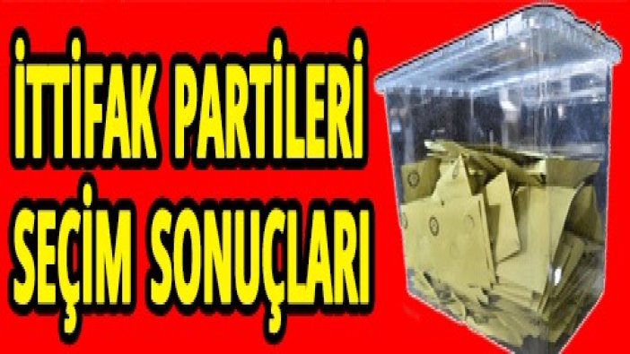 Canlı 2023 İttifak seçim sonuçları
