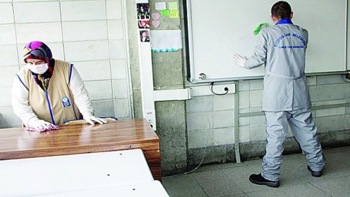 Okullar 2. dönem için hazırlanıyor