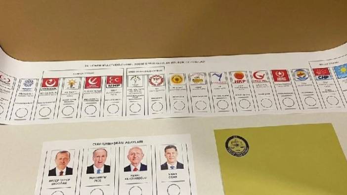 Oy pusulasına boydan boya not yazdılar