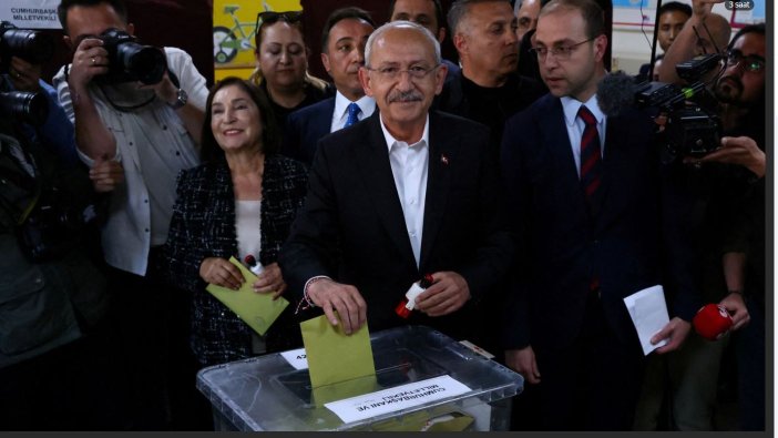 Kılıçdaroğlu oy kullandığı sandıktan 1'inci çıktı