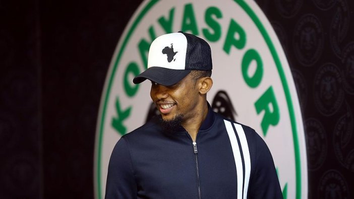 Eto'o'dan Konyaspor'a 2,5 yıllık imza