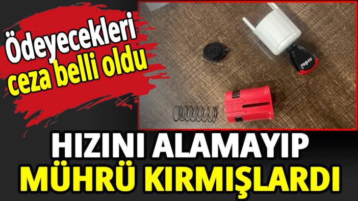 Sandıkta mühür kıranlara ceza