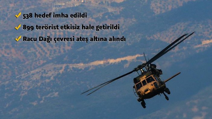 899 terörist öldürüldü