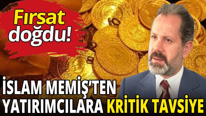 İslam Memiş’ten yatırımcılara kritik tavsiye