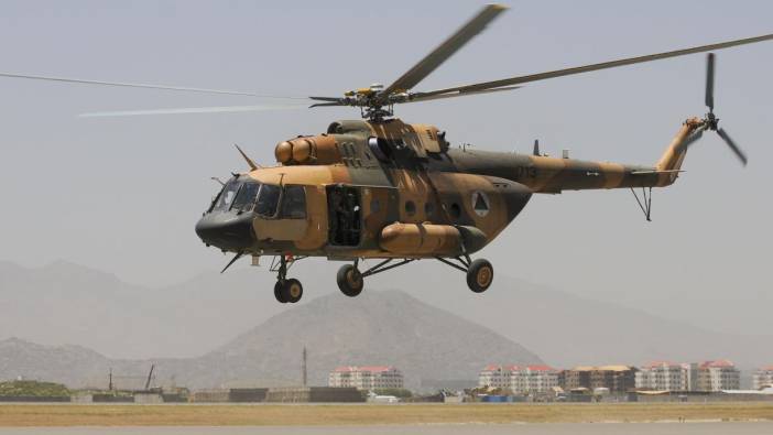 Afganistan'da askeri helikopter düştü, 2 pilot yaşamını yitirdi