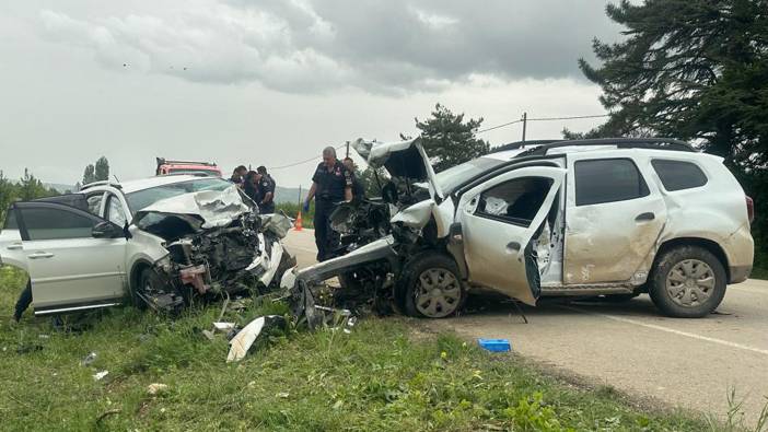 Isparta'da trafik kazası: 1 ölü 4 yaralı