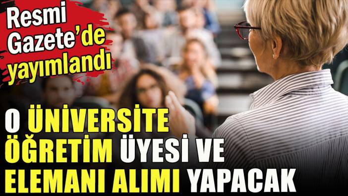 KTO Karatay Üniversitesi öğretim üyesi ve elemanı alımı yapacak