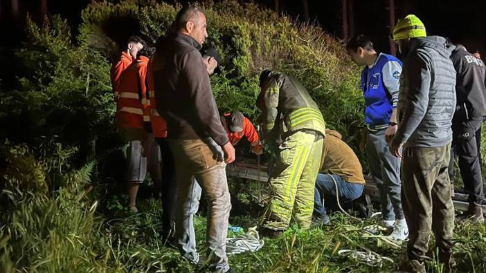 Beykoz’da kuyuya düşen bir kişi kurtarıldı