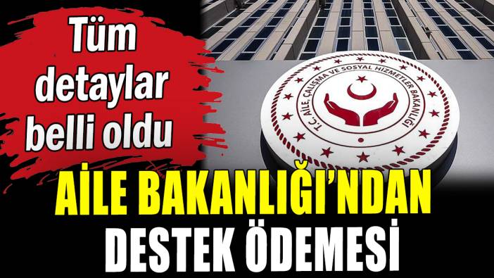 Aile Bakanlığı'ndan annelere destek ödemesi: Detaylar belli oldu