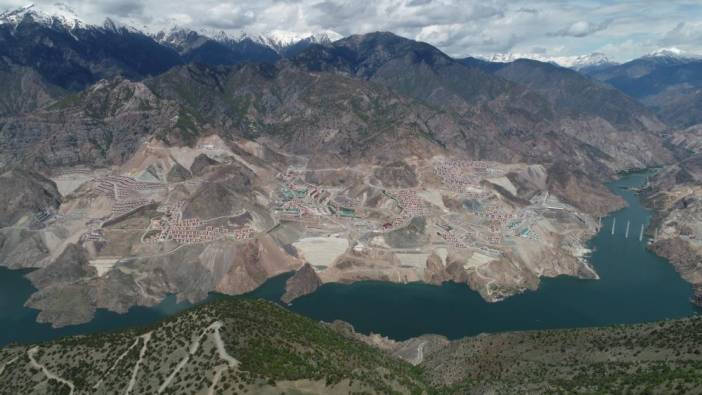 Yusufeli Barajı'nda su yüksekliği 148 metreyi buldu