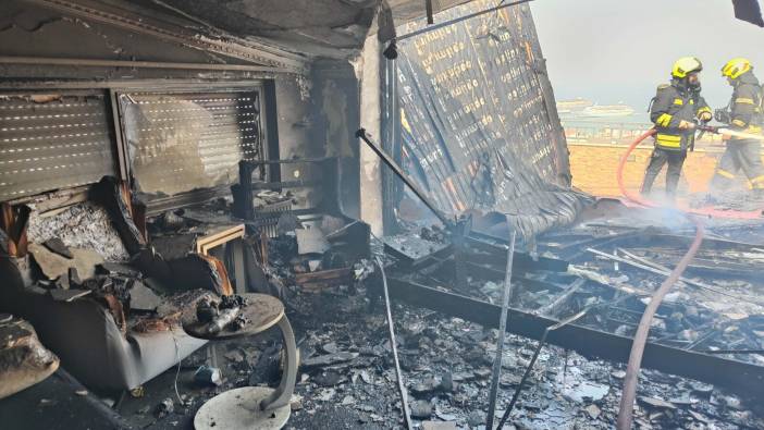 Söndürülmeyen sigara evi küle çevirdi