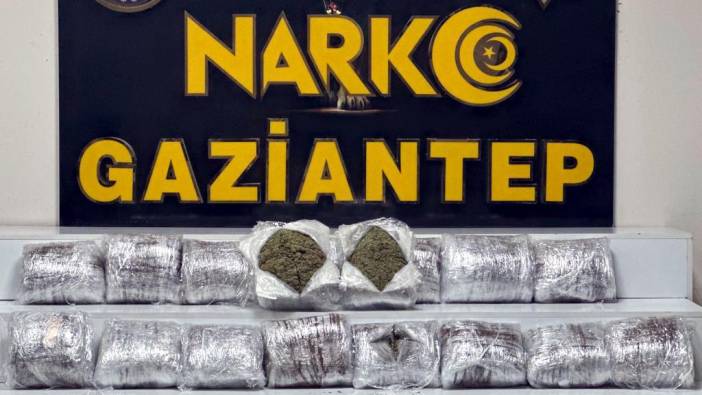 Gaziantep'te uyuşturucu operasyonu