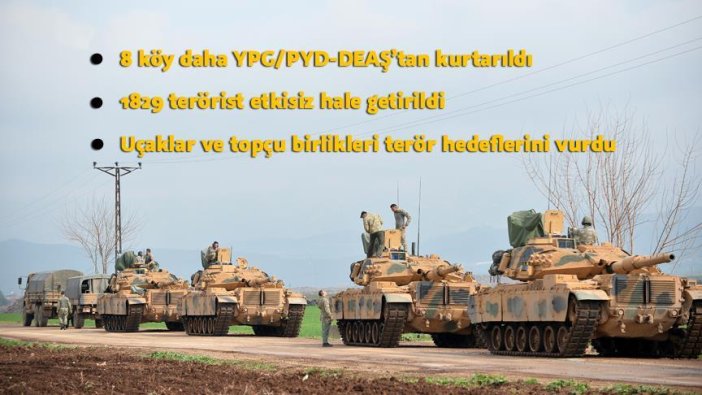 1829 terörist etkisiz hale getirildi