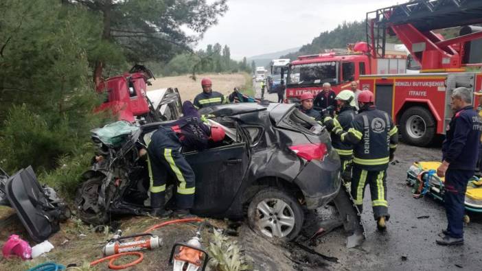 Denizli'de 1 haftalık trafik kazası sayısı 155'i buldu