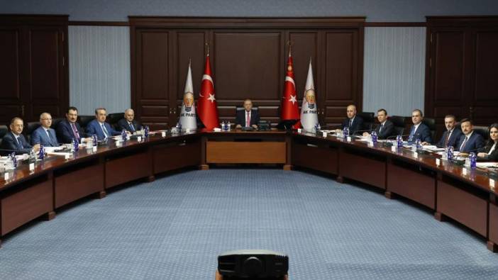 AKP MYK toplantısı sona erdi: Meclis yönetimi belli oldu