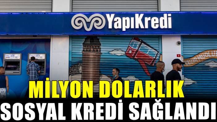 Yapı Kredi depremzedeler için milyon dolarlık sosyal kredi sağladı