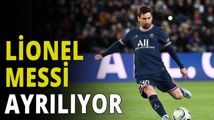 PSG'den flaş Messi açıklaması