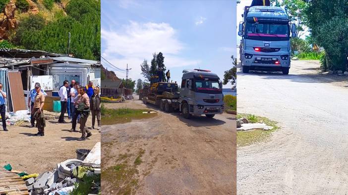 Kınalıada’da kaçak yapılar yıkıldı