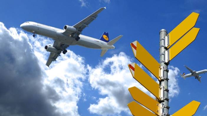 Küresel hava yolu yolcu trafiği nisanda yüzde 45,8 arttı