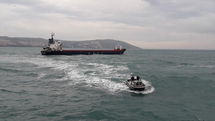 Kuru yük gemisinde patlama