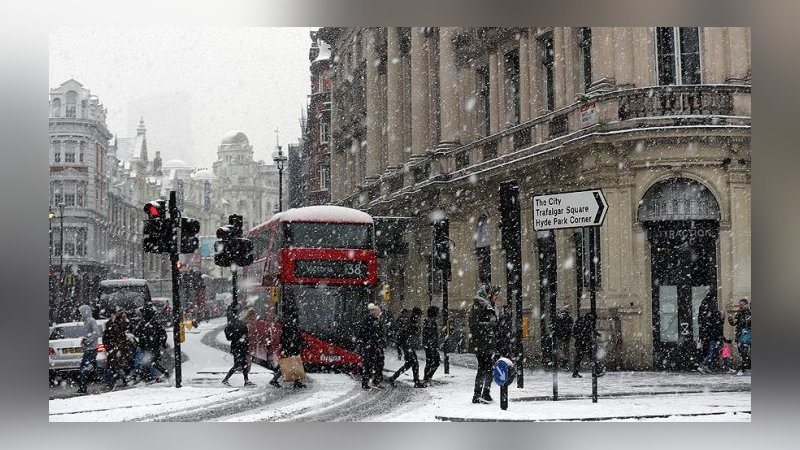 'Kutup' soğuğu Avrupa'yı esir aldı