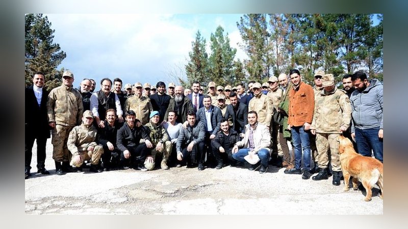 Mehmetçiğe moral ziyareti