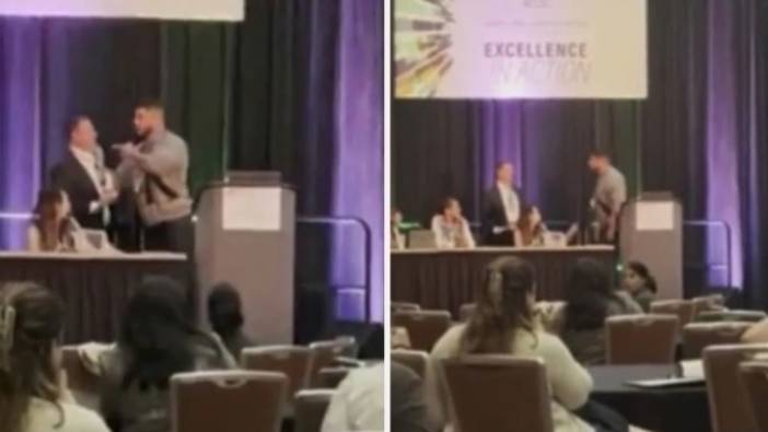 Tıp konferansında doktora saldırı