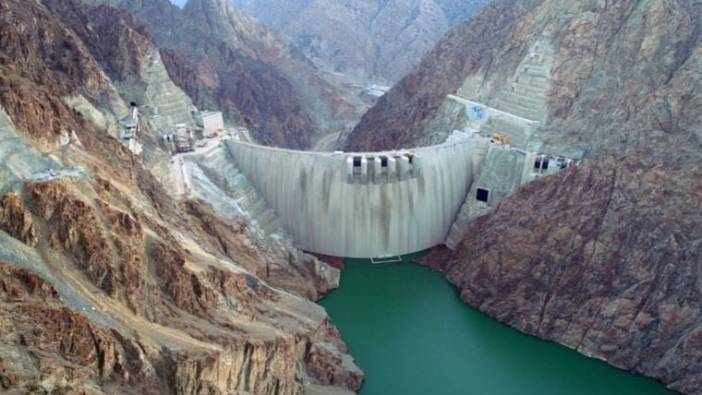 Barajda su yüksekliği 161 metreyi aştı