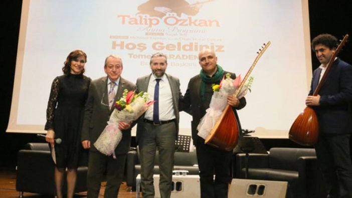 Talip Özkan törenle anıldı