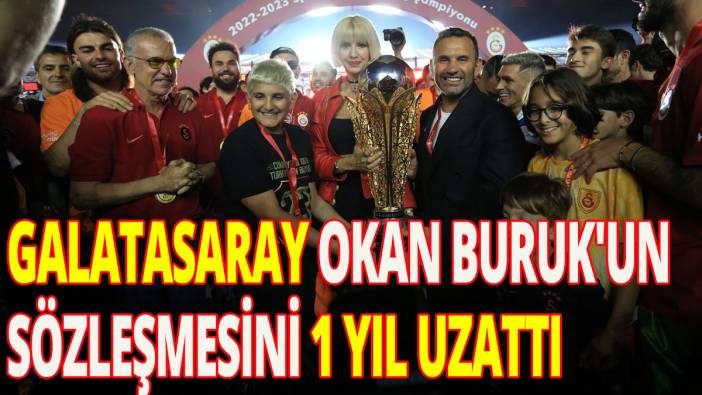Galatasaray, Okan Buruk'un sözleşmesini uzattı