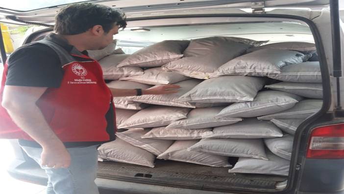 Bin 460 kg kaçak çay yakalandı