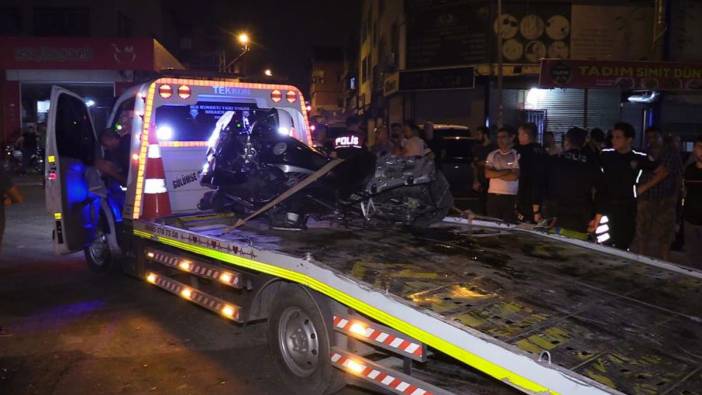 Yunus polisleri ile otomobil çarpıştı: 2 polis yaralı