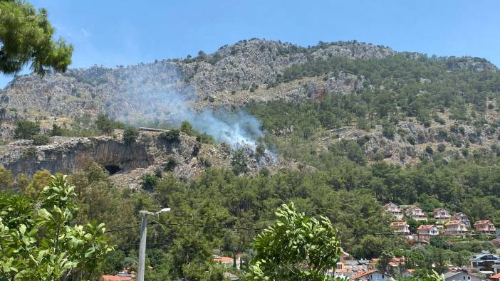 Fethiye'de orman yangını