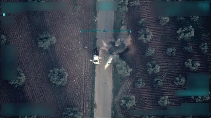 Afrin'de sivillere tuzak kuran terörist yakalandı