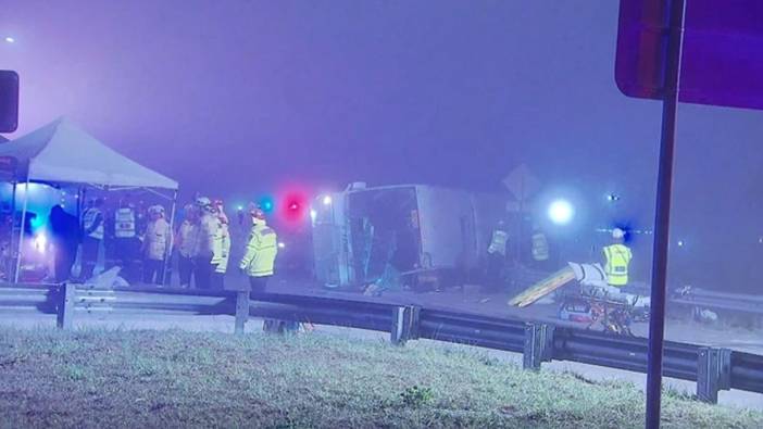 Feci otobüs kazası: 10 ölü, 11 yaralı