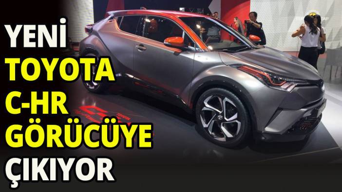 Yeni Toyota C-HR görücüye çıkıyor