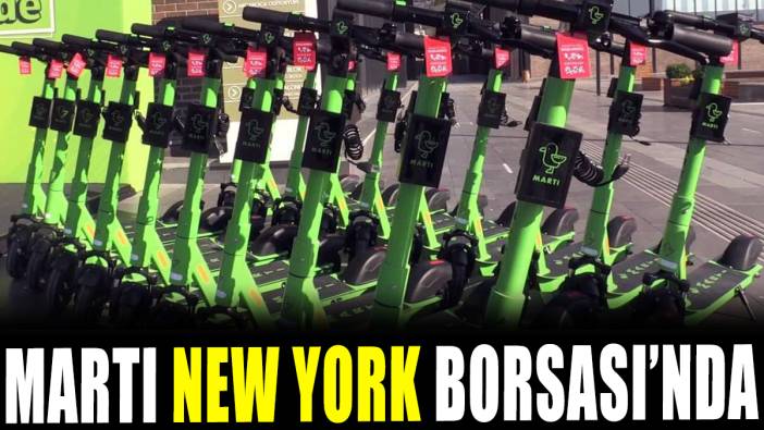 Martı artık New York Borsası'nda