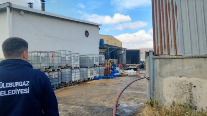 Kırklareli'nde fabrikada patlama