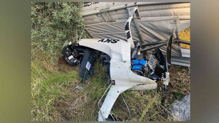 Muğla'da türbülansa giren bir cayrokopter düştü: 2 yaralı