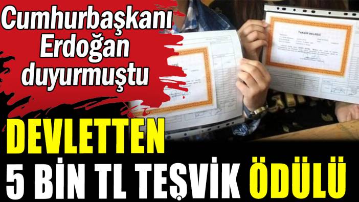 Karne alan öğrenciye 5 bin lira destek