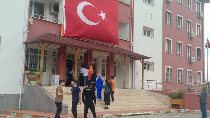 Hatay Erzin'de ilk defa üniversite sınavı yapıldı