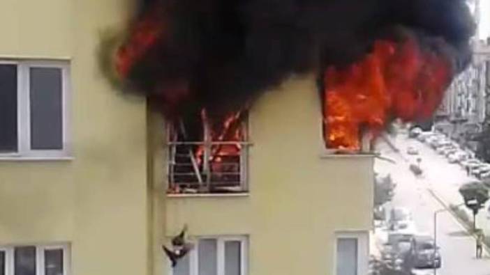 Çorum'da apartman alev aldı: 6 kişi yaralandı