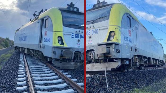 Ankara-Sivas YHT hattında heyelan: Kılavuz lokomotif raydan çıktı